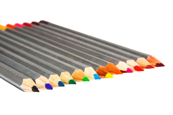 Watercolor pencils. — Stock Photo, Image