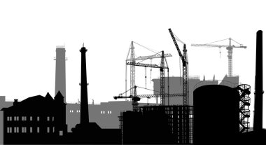 izole endüstriyel yapı costructions ve Vinçler