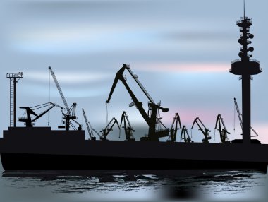 port şekildeki Vinçler