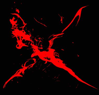 siyah ve kırmızı grunge arka plan