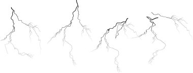 dört siyah Lightning'ler