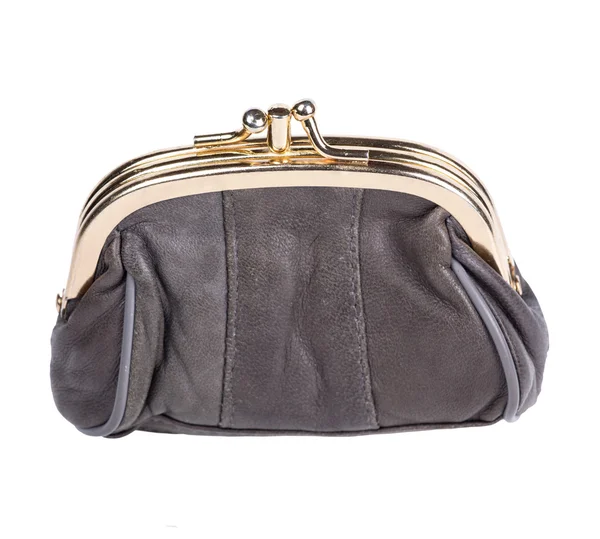 beyaz üzerine tek kahverengi kapalı çanta