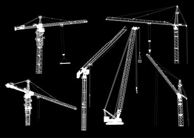 altı yalıtılmış endüstriyel Vinçler