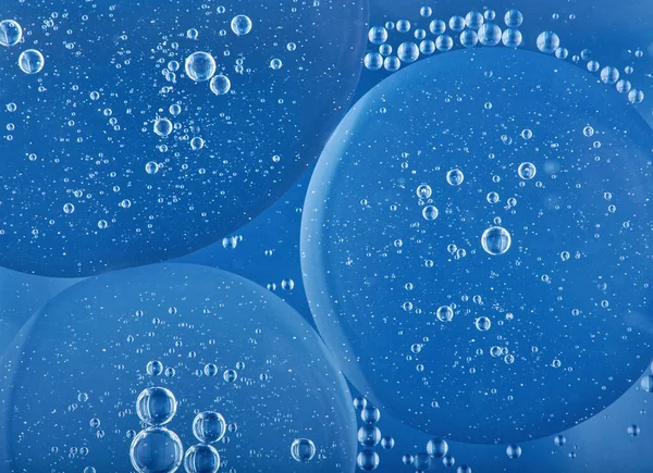 Синій Абстрактний Фон Бульбашками Воді — стокове фото