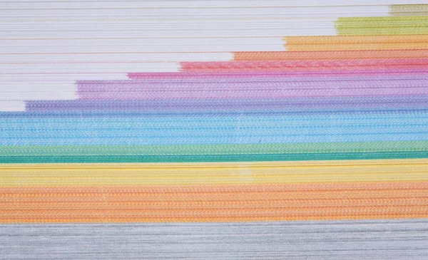 虹色の紙の背景 — ストック写真