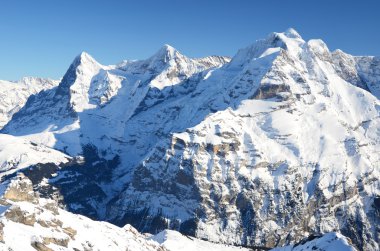 Eiger, moench ve jungfrau, ünlü İsviçreli dağ zirveleri