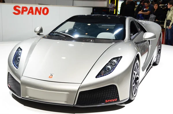 GENEVA - MARCH 12: GTA Spano di 82nd International Motor Show on — Stok Foto