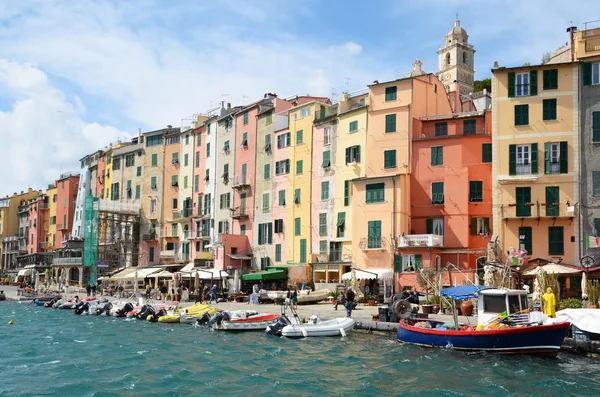 Portovenere, Italië Stockafbeelding