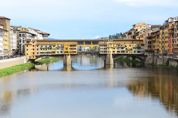 Ponte Vecchio bridge in Florence, Italy — Stock Photo, Image