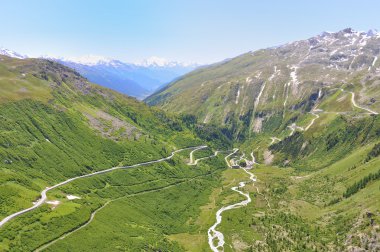 Furka geçmek, İsviçre