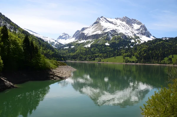 Majestic alpine sahne, İsviçre — Stok fotoğraf