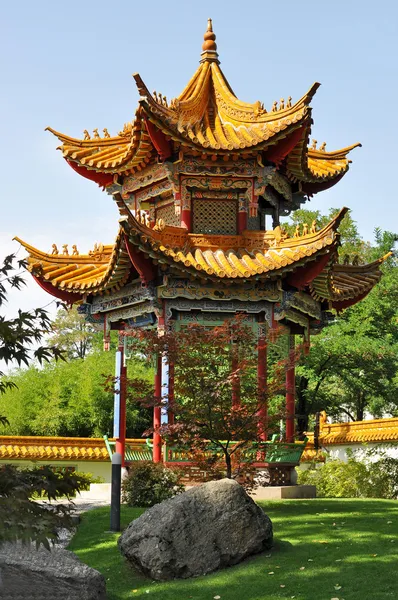 Chinese garden in Zurich — Stock Photo, Image