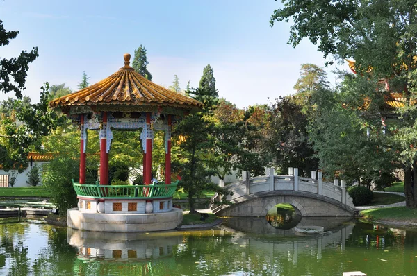 Chinese tuin n Zürich — Stockfoto