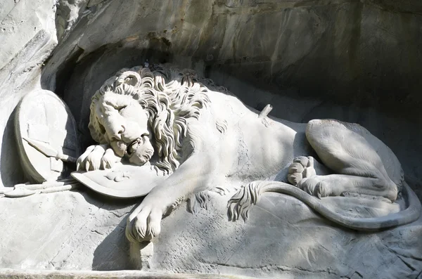 The Lion monument in Lucerne, Switzerland — Stock Photo, Image