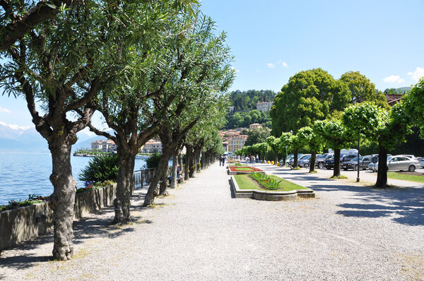 Menaggio town at the famous Italian lake Como