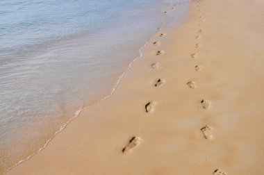 kumlu sahilde footmarks