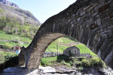 Ponte dei tuz Köprüsü'lavertezzo, İsviçre