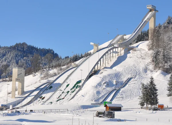 Skifluganlagen — Stockfoto