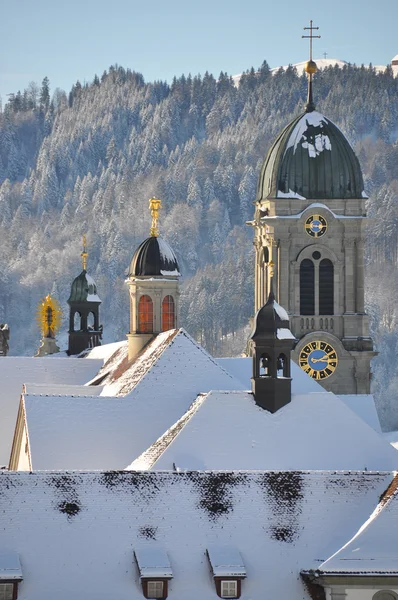 Benedictine Abbey of Einsiedeln, Switzerland — Stock Photo, Image