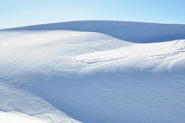 在瑞士的阿尔卑斯山 snowdrifts — 图库照片