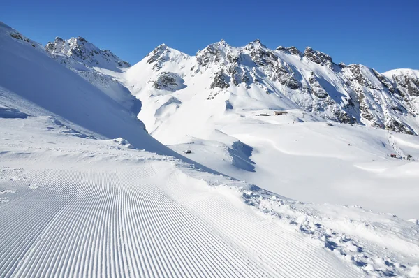 Pizol, célèbre station de ski suisse — Photo