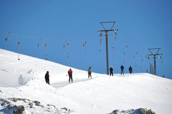 Pizol, célèbre station de ski suisse — Photo