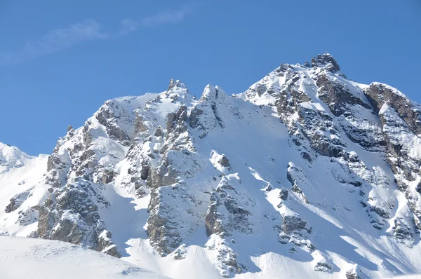 Pizol, berühmtes Schweizer Skigebiet — Stockfoto