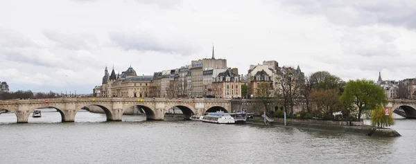 De rivier van de Seine, paris — Stockfoto