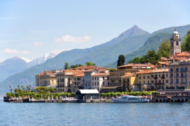 Bellagio kasabası ünlü İtalyan Gölü Como 'da.