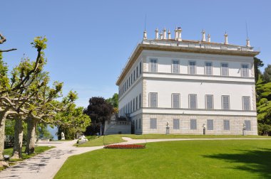 Villa bellagio şehrin ünlü İtalyan lake como, Leonardo'ya