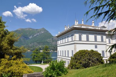 Villa bellagio şehrin ünlü İtalyan lake como, Leonardo'ya
