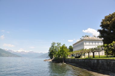 Villa bellagio şehrin ünlü İtalyan lake como, Leonardo'ya