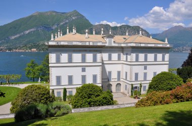 Villa bellagio şehrin ünlü İtalyan lake como, Leonardo'ya