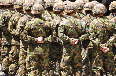 Swiss lehimler olarak kamuflaj