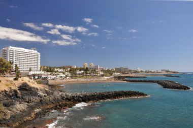 Playa de las americas. ada Tenerife, Kanarya Adaları
