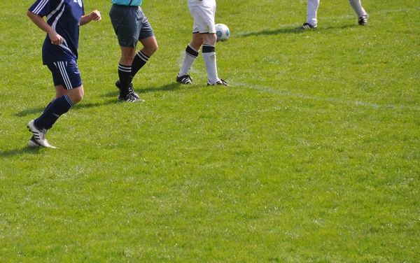 I calciatori in campo — Foto Stock