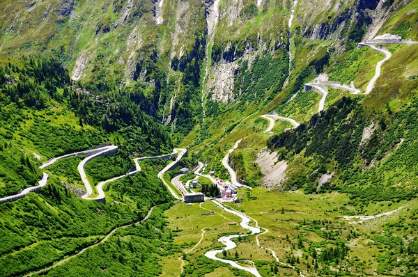スイス フルカ峠 — ストック写真