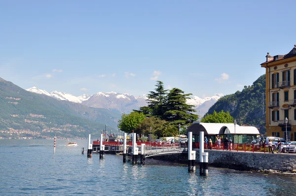 Bellagio città sul famoso lago di Como — Foto Stock
