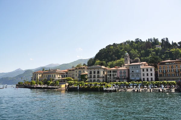 意大利著名的科莫湖畔贝拉吉奥镇 — 图库照片