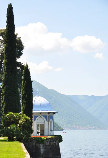 Alcove, alps, architecture, bellagio, blue, city, coast, como, c — Stock Photo, Image