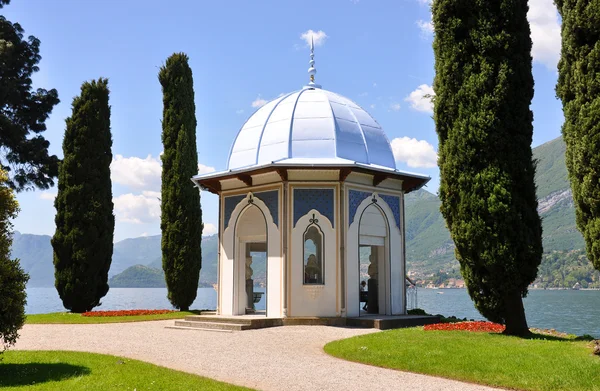 Alcove, alps, architecture, bellagio, blue, city, coast, como, c — Stock Photo, Image