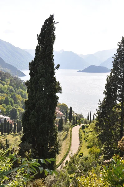 Famous Italian lake Como — Stock Photo, Image
