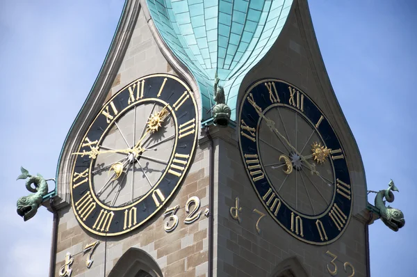 St. Peter church in Zurich — Stock Photo, Image