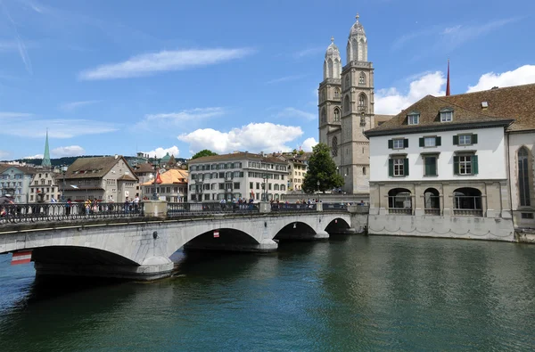 Zürcher Innenstadt — Stockfoto