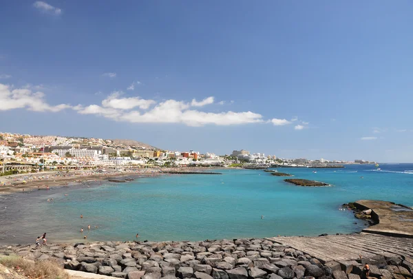 Torviscas Playa. Ilha de Tenerife, canários — Fotografia de Stock