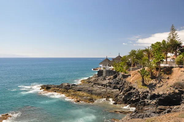 Restaurante junto al mar. Tenerife, Canarias — Foto de Stock