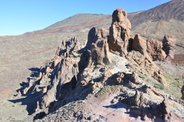 Teide yanardağı. Tenerife, Kanarya Adaları