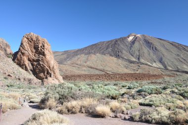 Teide yanardağı. Tenerife, Kanarya Adaları