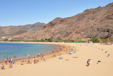 teresitas plaj. ada Tenerife, Kanarya Adaları