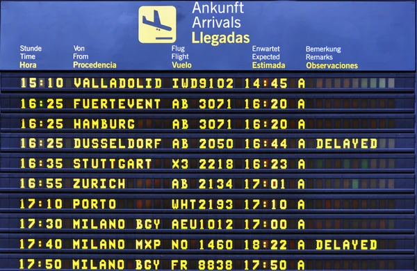 Airport panel — Stock Photo © Toniflap #2816007